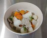 A picture of step 19 of Steamed Pork and Daikon Soup - 蒸し豚と大根のスープ - (Series 1/3 Steamed Pork).