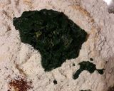 पालक मसाला पूरी (palak masala poori recipe in Hindi) रेसिपी चरण 3 फोटो