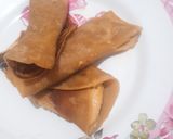 A picture of step 6 of Patishapta pitha.