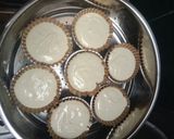 Foto langkah ke 6 dari resep Bolu Kukus Mekar Matcha.