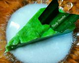 Foto langkah ke 8 dari resep Bingka Telur Pandan.