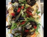 Une image de l'étape 7 de Assiette de la mer : meli melo de fruits de mer poissons et légumes.