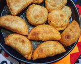 A picture of step 14 of Dumpling and different shape samosa.