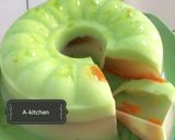 Foto langkah ke 7 dari resep Puding aquarium pepaya.