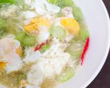 Foto langkah ke 4 dari resep Gambas/oyong telur kuah.