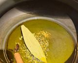 A picture of step 3 of Kwati (Nepalese Traditional Newari style mixed sprouted legumes soup).