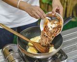 รูปขั้นตอนการทำที่ 10 ของ ข้าวผัดปลากระป๋อง เมนูเร่งด่วน ราคาประหยัด