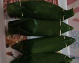 Foto langkah ke 5 dari resep Nasi Bakar isi ayam ala mami devi.a.