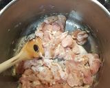Hình bước làm 2 của món Chicken Alfredo Penne - Nui Ý Sốt Kem
