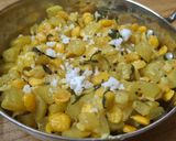 A picture of step 4 of Righteous bottle gourd bhaji.