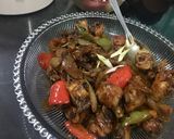 Foto langkah ke 2 dari resep Kepiting Lada Hitam.