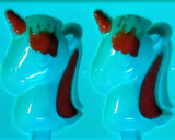 Foto del paso 4 de la receta: 106.🍨Unicornios🦄helados de fresa y yogur🍓🍶
