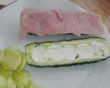 Foto del paso 2 de la receta Pepino con queso