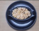 A picture of step 5 of Sabudana khichdi.