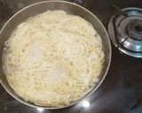 A picture of step 1 of Veg Noodles.
