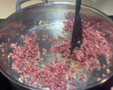 Foto del paso 2 de la receta: Merluza en salsa de jamón