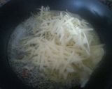 Foto del paso 2 de la receta Medialuna de boletus en salsa de queso