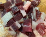 Foto del paso 2 de la receta: Risotto de jamón ibérico y setas