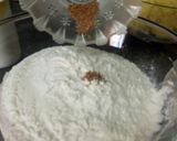 A picture of step 2 of Jaali samosa.