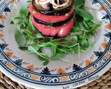 Foto del paso 11 de la receta: Ensalada de berenjena, tomate y pulpo