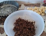 Foto del paso 2 de la receta: Tarta de bananas y dulce de leche con merengue sin harina