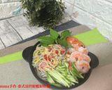 泰式涼拌鮮蝦彩虹麵的食譜步驟5照片