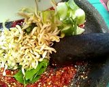 Foto langkah ke 2 dari resep Sambel Pencok sayur.