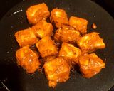 A picture of step 5 of Paneer Tikka Masala.