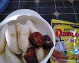 Foto langkah ke 1 dari resep Jus pisang kurma.