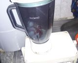 A picture of step 2 of S&P (Strawberry & Pineapple slush)#ramadankitayari.