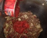 A picture of step 8 of My Chilli Beef with Chorizo 😀.
