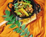 A picture of step 1 of Bhindi do pyaza 😋😋😋😋🥰❤️.