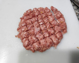 Foto del paso 2 de la receta: Pizza de hamburguesa con cebolla y Queso (invención mía)