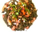 A picture of step 5 of Sorrel leaves mix.