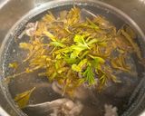 Hình bước làm 2 của món Canh Chua Đầu Cá Mú Đen