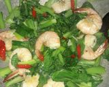 Foto langkah ke 4 dari resep Tumis Pokcoy Udang.
