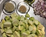 A picture of step 1 of Pointed Gourd in Sesame Seed.