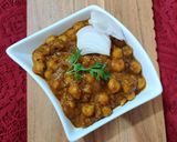 A picture of step 10 of Punjabi Chole.