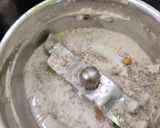 A picture of step 1 of Chana dal Halwa.