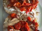 Bocadillo de pollo asado