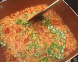 A picture of step 4 of Prawn, tomato and feta orzo.