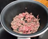 Hình bước làm 1 của món Canh Rong Mứt Nấu Thịt Bò Bằm
