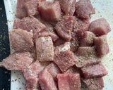 Foto del paso 1 de la receta: Pierna de cerdo picada en freidora de aire