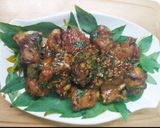 Hình bước làm 9 của món Sườn xào chua ngọt mix rau quế
