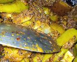 A picture of step 11 of Kaire hari mirch or lahsan ka Achar.