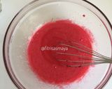Foto langkah ke 4 dari resep Red velvet mini Cups; tanpa mixer, satu Telur.