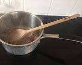 A picture of step 1 of Caramelised red onion and Parma ham crust less quiche.