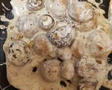 A picture of step 6 of My Creamy Mustard Mushrooms 😘.