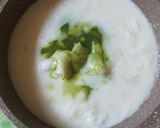 Foto langkah ke 6 dari resep Puding Srikaya Matcha Kelapa Muda Tape Ketan Hitam.