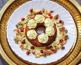 A picture of step 5 of Gulab jamun donuts.